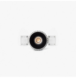 FARO - Downlight TULIPA simétrica TRIM 10W NG 15° 3000K CRI90 CASAMBI negro