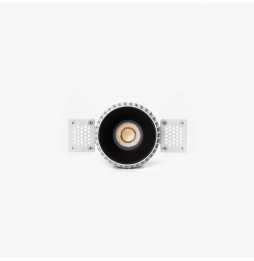 FARO - Downlight TULIPA simétrica TRIM 10W NG 15° 3000K CRI90 TRIAC negro