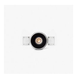 FARO - Downlight TULIPA simétrica TRIM 10W NG 15° 3000K CRI90 TRIAC negro