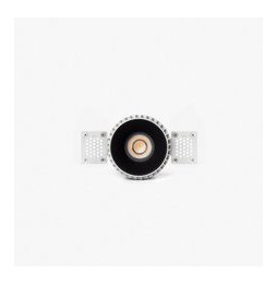 FARO - Downlight TULIPA simétrica TRIM 10W NG 15° 2700K CRI90 TRIAC negro