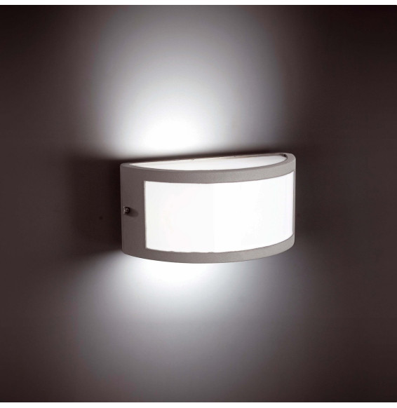 FARO - Aplique NEGUS E27 60W gris