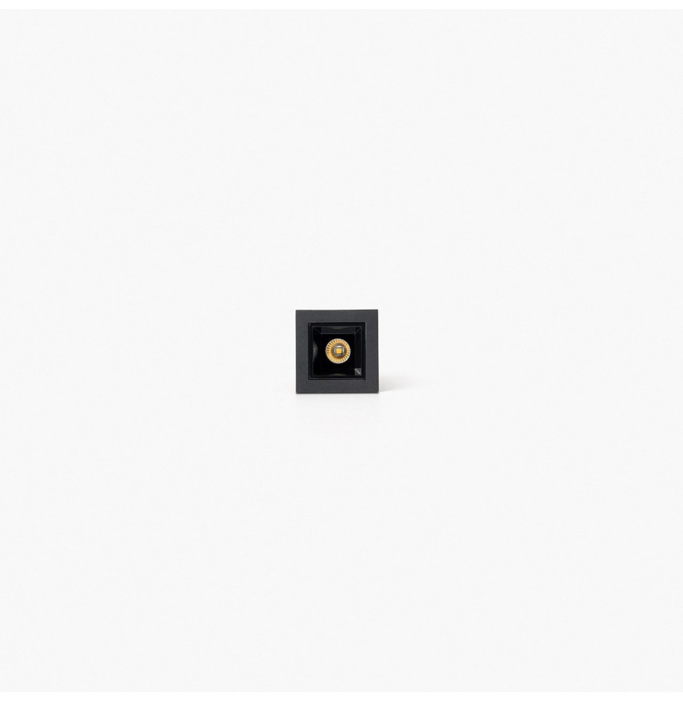 FARO - Empotrable TROOP 2W 48° 4000K CRI90 negro / negro