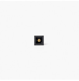 FARO - Empotrable TROOP 2W 36° 3000K CRI90 negro / negro