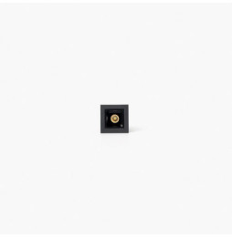 FARO - Empotrable TROOP 2W 36° 3000K CRI90 negro / negro