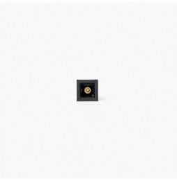 FARO - Empotrable TROOP 2W 36° 2700K CRI90 negro / negro