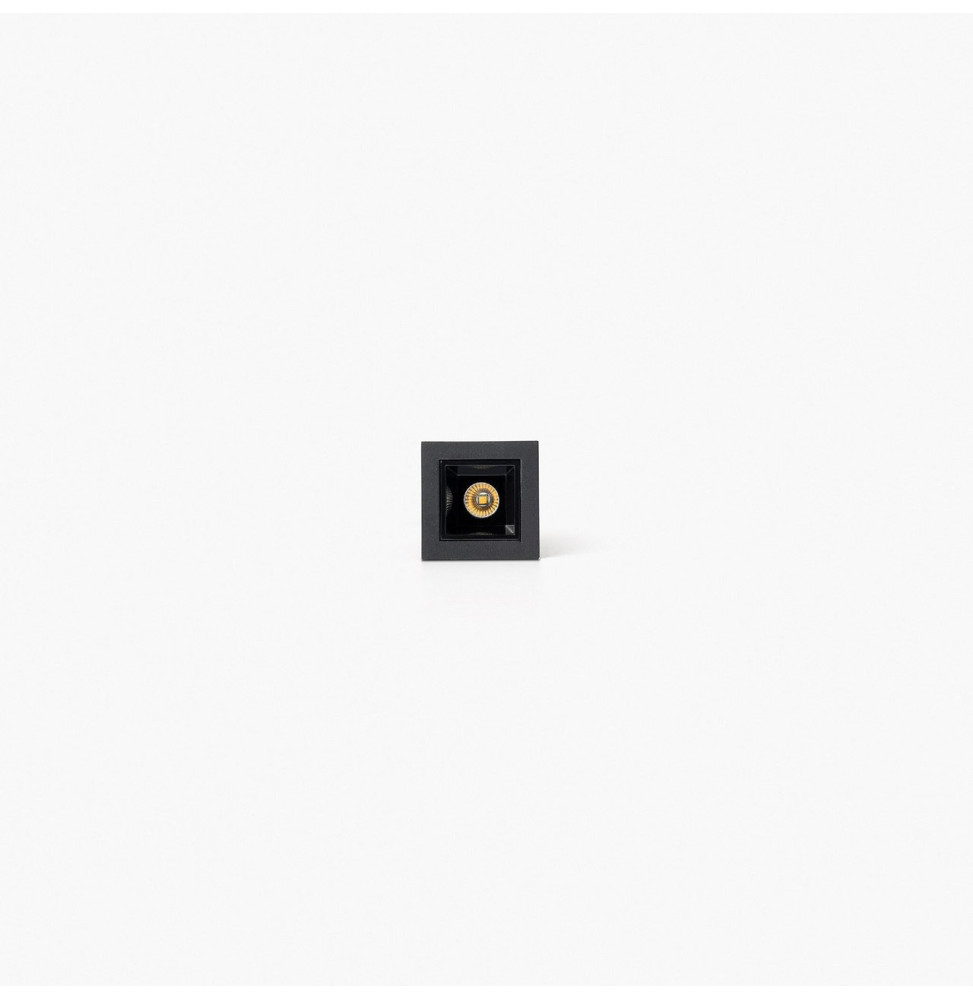 FARO - Empotrable TROOP 2W 36° 2700K CRI90 negro / negro