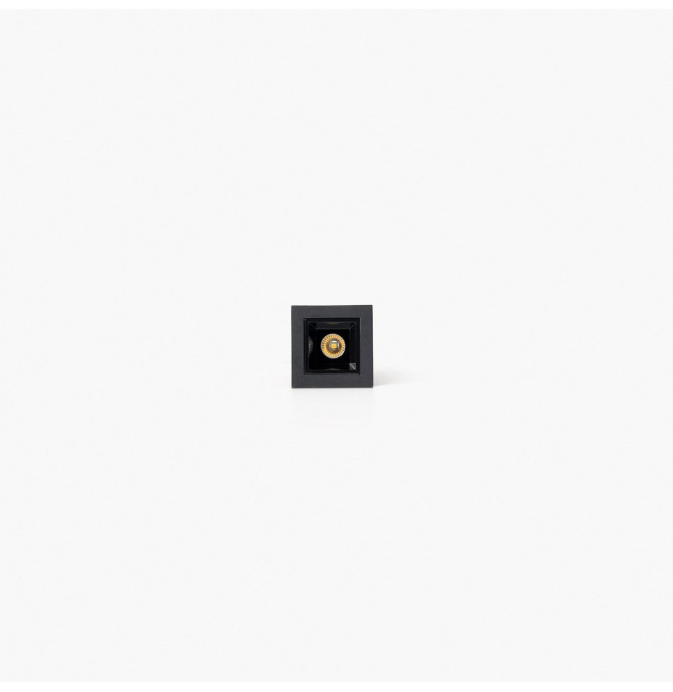 FARO - Empotrable TROOP 2W 15° 3000K CRI90 negro / negro