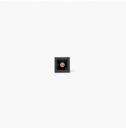 FARO - Empotrable TROOP 2W 15° 4000K CRI90 negro / negro