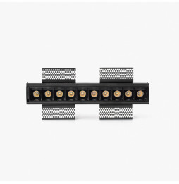 FARO - Empotrable TROOP 10x2W TRIMLESS 15° 4000K CRI90 negro