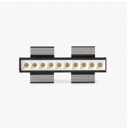 FARO - Empotrable TROOP 10x2W TRIMLESS 48° 3000K CRI90 blanco