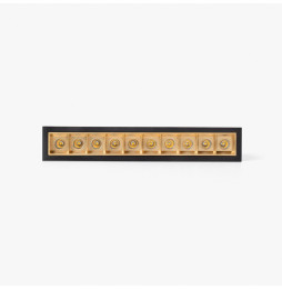 FARO - Empotrable TROOP 10x2W 36° 2700K CRI90 negro / oro