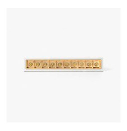 FARO - Empotrable TROOP 10x2W 36° 2700K CRI90 blanco / oro