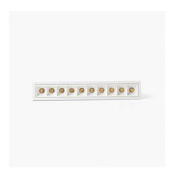 FARO - Empotrable TROOP 10x2W 48° 4000K CRI90 blanco / blanco