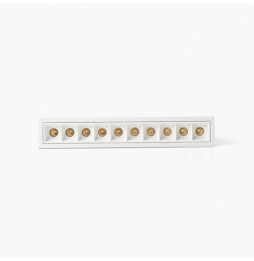 FARO - Empotrable TROOP 10x2W 36° 2700K CRI90 blanco / blanco