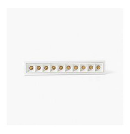 FARO - Empotrable TROOP 10x2W 36° 2700K CRI90 blanco / blanco