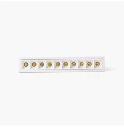 FARO - Empotrable TROOP 10x2W 36° 3000K CRI90 blanco / blanco