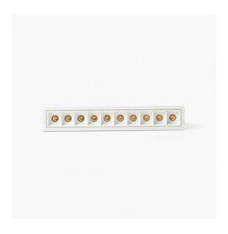 FARO - Empotrable TROOP 10x2W 36° 3000K CRI90 blanco / blanco