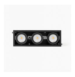 FARO - Empotrable MINI COLIN-3 LED FOOD 75W BREAD 56° negro