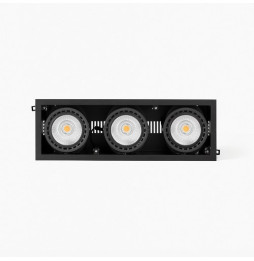 FARO - Empotrable MINI COLIN-3 LED FOOD 75W MEAT 56° negro