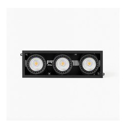 FARO - Empotrable MINI COLIN-3 LED FOOD 75W MEAT 56° negro