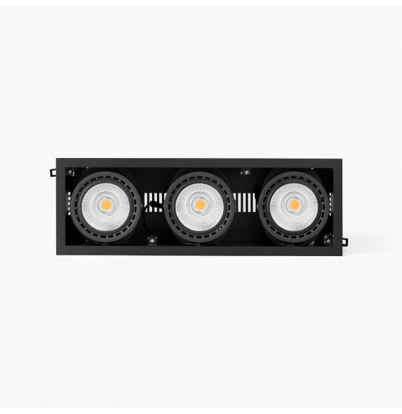 FARO - Empotrable MINI COLIN-3 LED FOOD 75W MEAT 20° negro