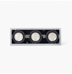FARO - Empotrable MINI COLIN-3 LED FOOD 75W BREAD 56° gris