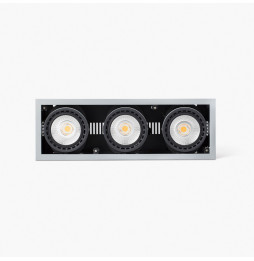 FARO - Empotrable MINI COLIN-3 LED FOOD 75W MEAT 20° gris