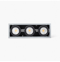 FARO - Empotrable MINI COLIN-3 LED FOOD 75W MEAT 20° gris
