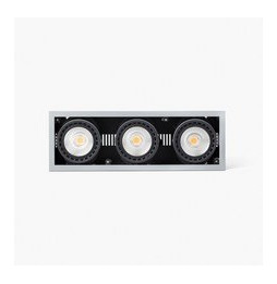 FARO - Empotrable MINI COLIN-3 LED FOOD 75W MEAT 20° gris