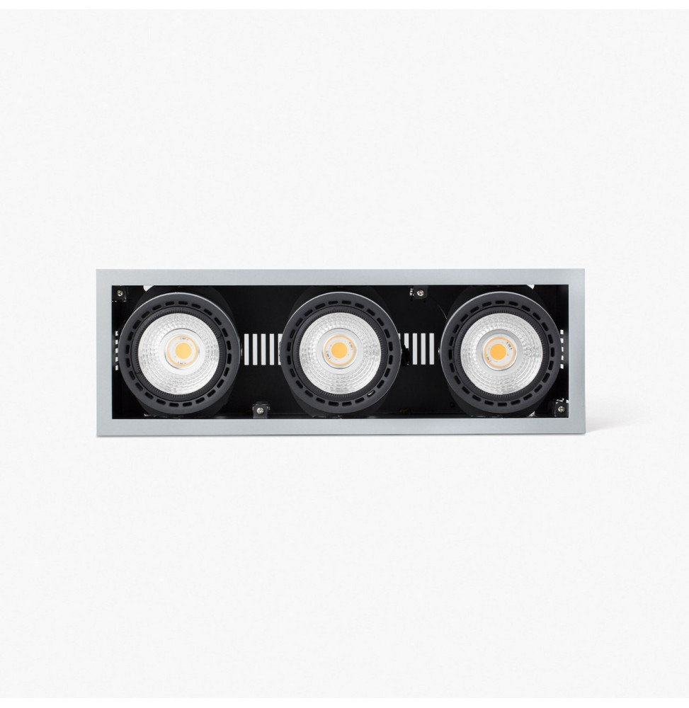 FARO - Empotrable MINI COLIN-3 LED FOOD 75W MEAT 56° gris