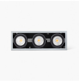 FARO - Empotrable MINI COLIN-3 LED FOOD 75W MEAT 56° gris