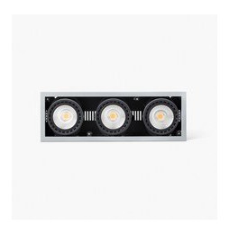 FARO - Empotrable MINI COLIN-3 LED FOOD 75W MEAT 56° gris