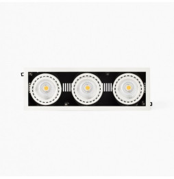 FARO - Empotrable MINI COLIN-3 LED FOOD 75W BREAD 56° blanco