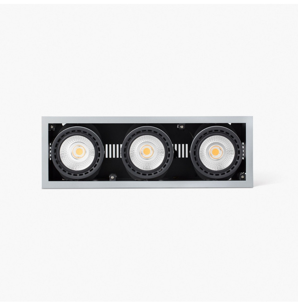 FARO - Empotrable MINI COLIN-3 LED FOOD 75W BREAD 20° gris