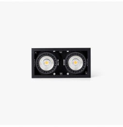 FARO - Empotrable MINI COLIN-2 LED FOOD 50W MEAT 56° negro