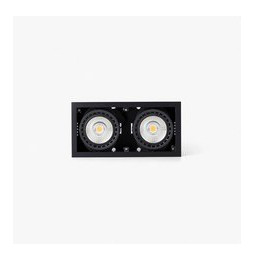 FARO - Empotrable MINI COLIN-2 LED FOOD 50W MEAT 56° negro