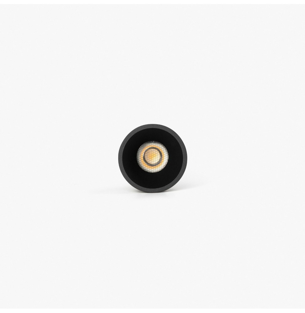 FARO - Downlight TULIPA simétrica 10W NG 15° 2700K CRI90 CASAMBI negro