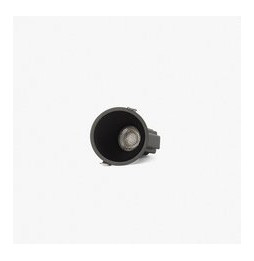 FARO - Downlight TULIPA asimétrica 7W NG 36° 2700K CRI90 CASAMBI negro