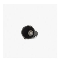 FARO - Downlight TULIPA asimétrica 10W NG 24° 2700K CRI90 TRIAC negro