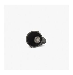 FARO - Downlight TULIPA asimétrica 10W NG 24° 2700K CRI90 CASAMBI negro