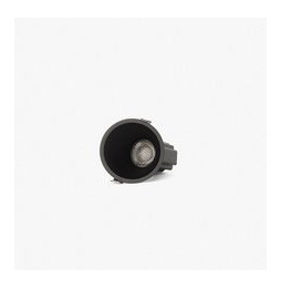 FARO - Downlight TULIPA asimétrica 10W NG 15° 3000K CRI90 DALI negro