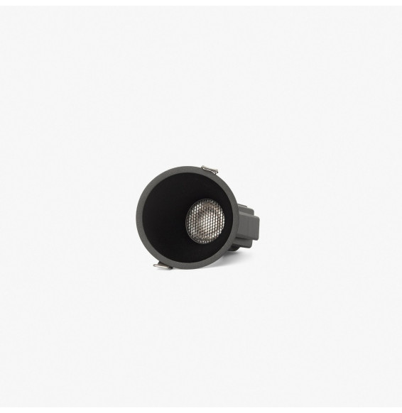 FARO - Downlight TULIPA asimétrica 10W NG 15° 3000K CRI90 TRIAC negro