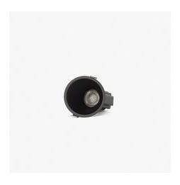 FARO - Downlight TULIPA asimétrica 10W NG 15° 2700K CRI90 CASAMBI negro