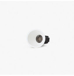 FARO - Downlight TULIPA asimétrica 10W 55° 2700K CRI90 TRIAC blanco