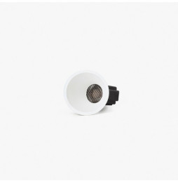 FARO - Downlight TULIPA asimétrica 10W 36° 2700K CRI90 DALI blanco