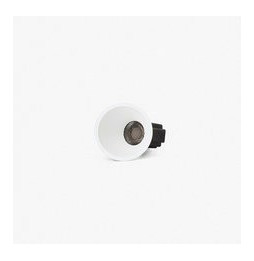 FARO - Downlight TULIPA asimétrica 10W 24° 4000K CRI90 DALI blanco