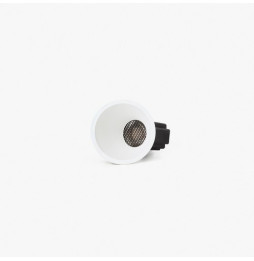 FARO - Downlight TULIPA asimétrica 10W 36° 2700K CRI90 CASAMBI blanco
