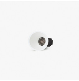 FARO - Downlight TULIPA asimétrica 10W 24° 2700K CRI90 DALI blanco