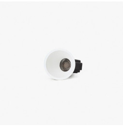 FARO - Downlight TULIPA asimétrica 10W 15° 4000K CRI90 CASAMBI blanco