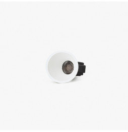 FARO - Downlight TULIPA asimétrica 10W 15° 3000K CRI90 DALI blanco